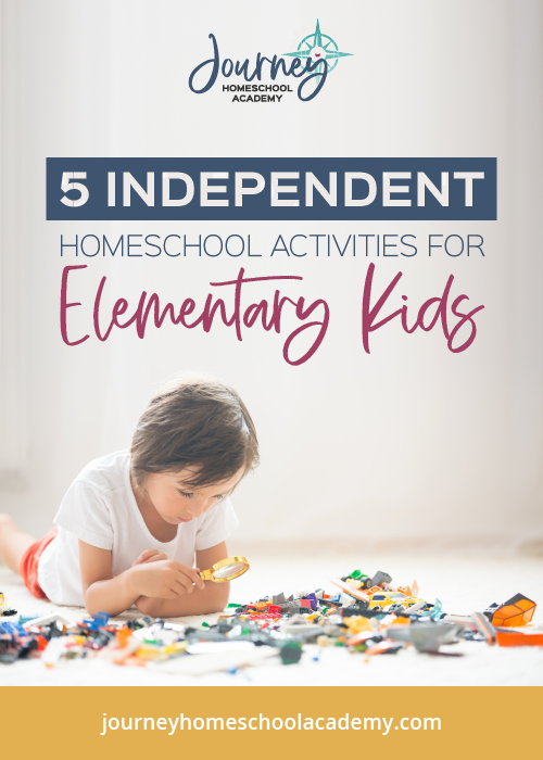 5 Independent Homeschool Activities