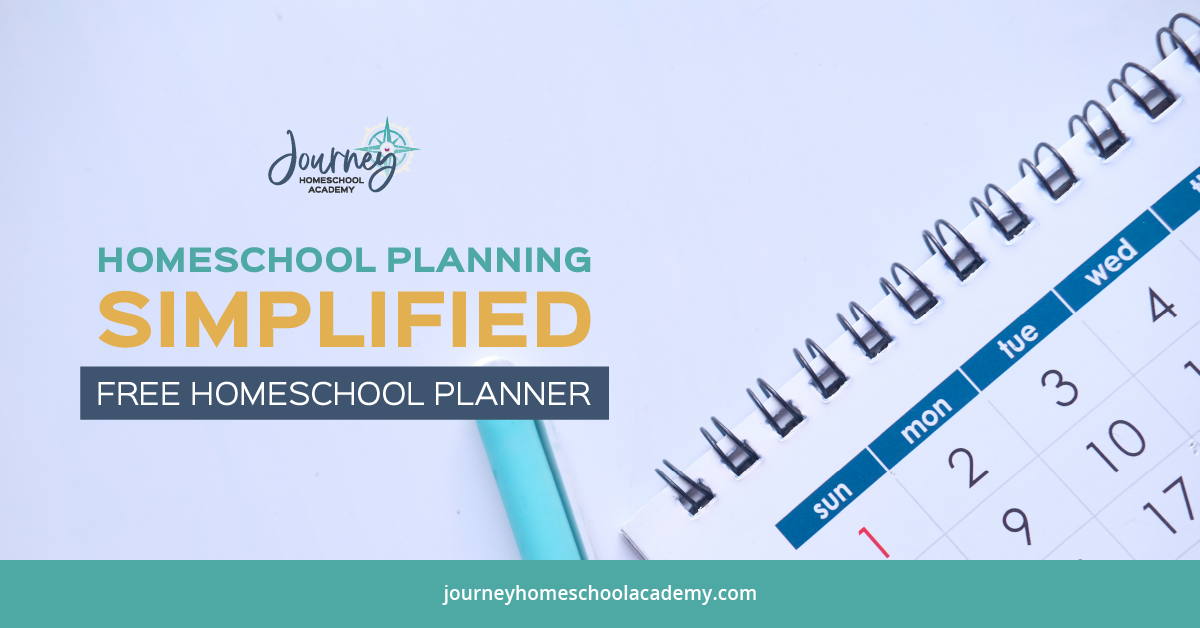 Homeschool Planning Simplified: Free Homeschool Planner