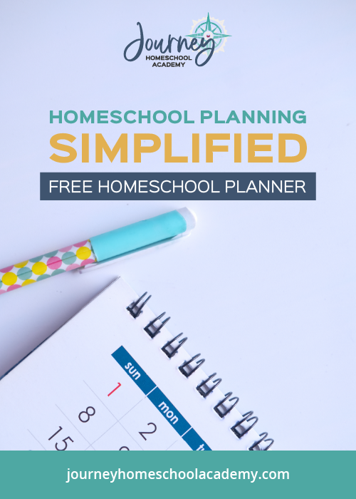 Homeschool Planning Simplified-Free Homeschool Planner