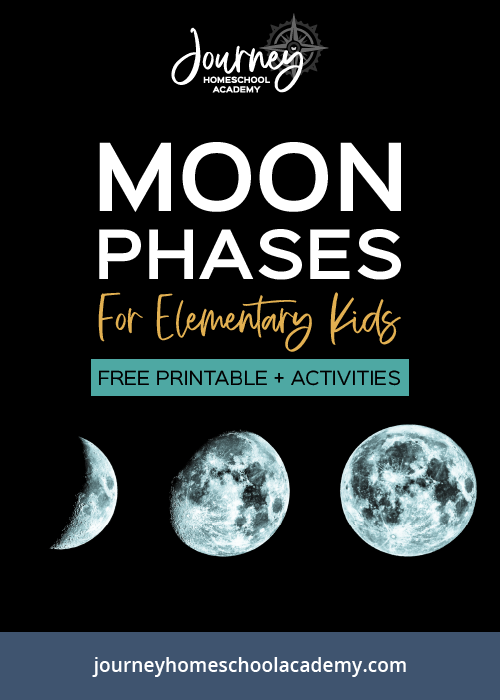 Moon Phones for Elementary Homeschool Kids - Free Printable and Activities