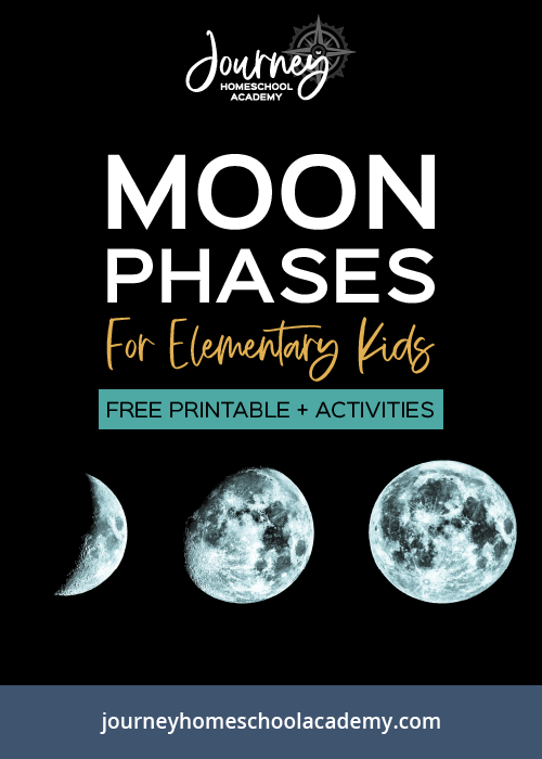 phases of the moon in order for kids