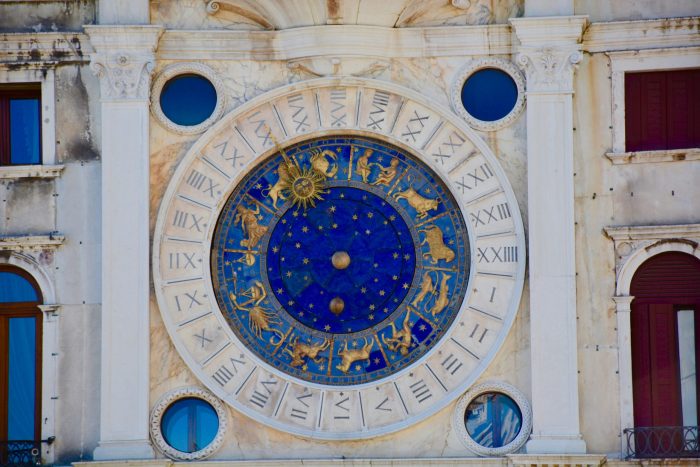 Zodiac clock