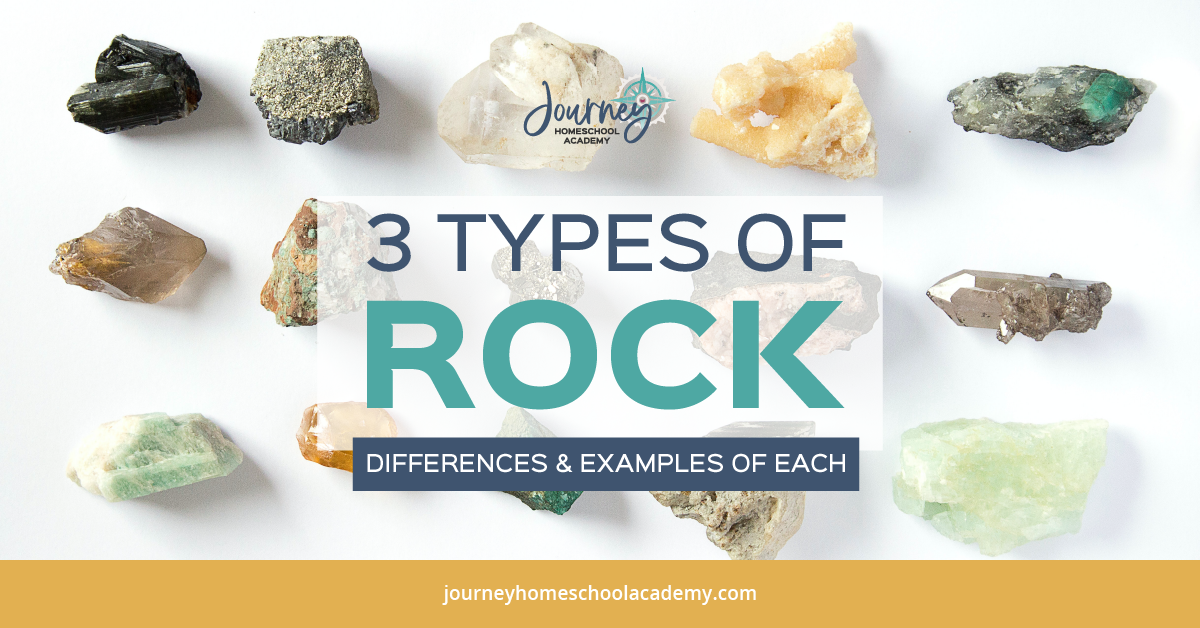3 Types of Rocks: Differences and Examples of Each