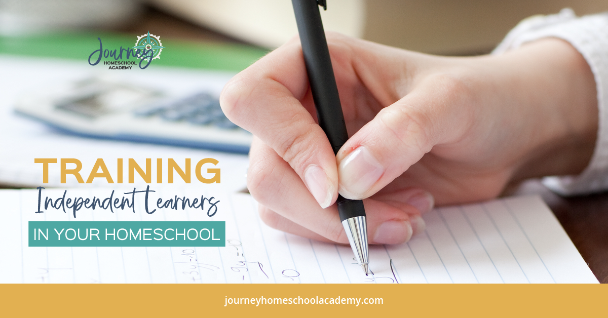 Training Independent Learners in Your Homeschool