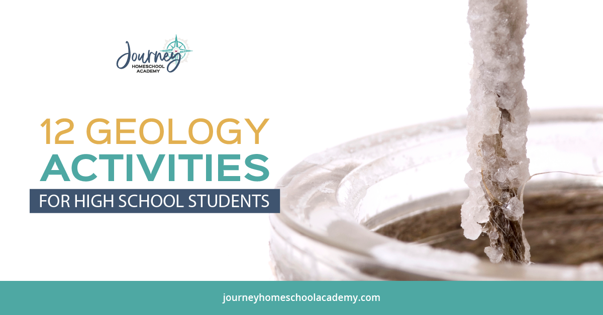 12 Geology Actvities For High School Homeschool 