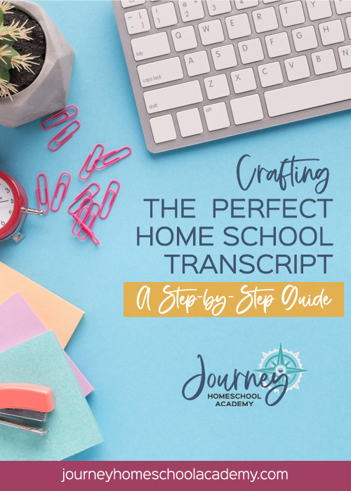 how to create the perfect homeschool transcript