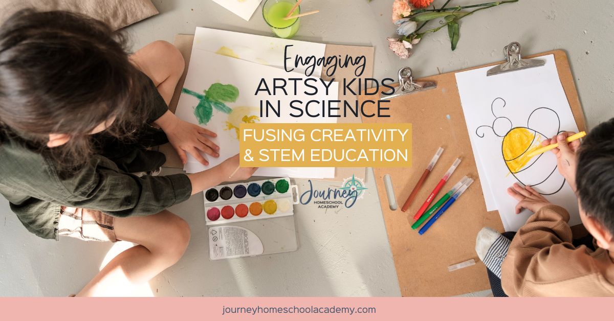 how to engage artsy kids in science with creative projects and STEM