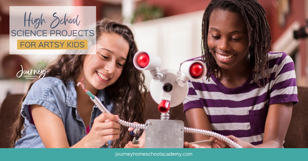 High school science projects to engage artsy kids