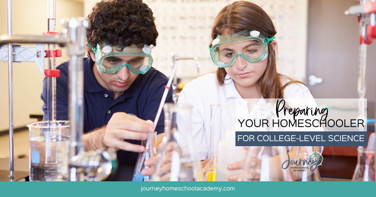 Preparing Homeschooled Students for College-Level Science Courses